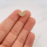Herraje Corazon 1.1 g / 1/2 in Oro Amarillo 18K