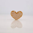 Charm Heart 2.05 g / 1/2 in 18K Yellow Gold