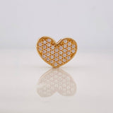 Charm Heart 2.05 g / 1/2 in 18K Yellow Gold