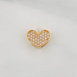 Charm Heart 2.05 g / 1/2 in 18K Yellow Gold