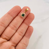 Dije Halo Circulo 1.15 g / 1/2 in Oro Amarillo 18K
