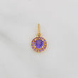 Dije Halo Circulo 1.15 g / 1/2 in Oro Amarillo 18K