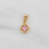 Dije Halo Circulo 1.15 g / 1/2 in Oro Amarillo 18K