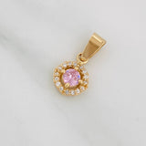 Dije Halo Circulo 1.15 g / 1/2 in Oro Amarillo 18K