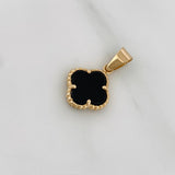 Dije Trebol 1.6 g / 3/4 in Oro Amarillo 18K