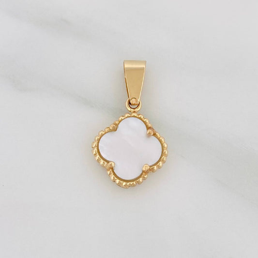 Clover Pendant 1.7 g / 3/4 in 18K Yellow Gold