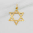 Dije Estrella De David 2 g / 1 1/4 in Oro Amarillo 18K