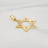 Dije Estrella De David 2 g / 1 1/4 in Oro Amarillo 18K