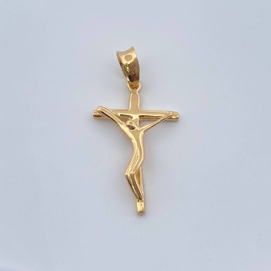 Pendant Cross Christ 1.3gr / 18K Gold