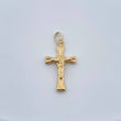 Dije Cruz Cristo 0.5gr / Oro Amarillo 18K &