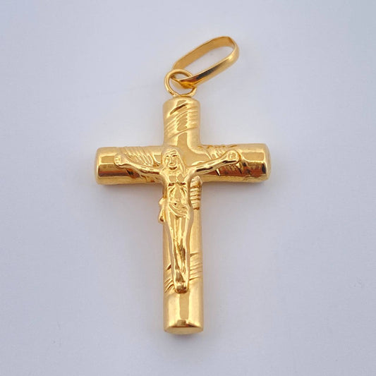 Dije Cruz Cristo 1.45gr / Oro Amarillo 18K &