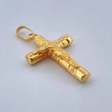Dije Cruz Cristo 1.45gr / Oro Amarillo 18K &