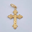 Dije Cruz Cristo 0.85gr / Oro Amarillo 18K &
