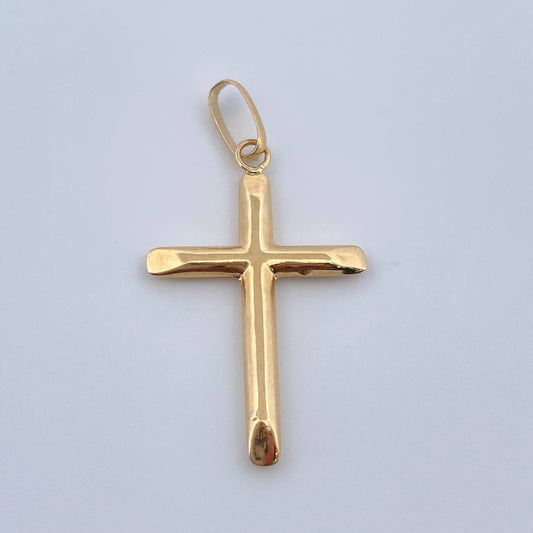 Dije Cruz 0.8gr / Oro Amarillo 18K &
