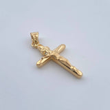 Pendant Cross Christ 0.7gr / 18K Gold
