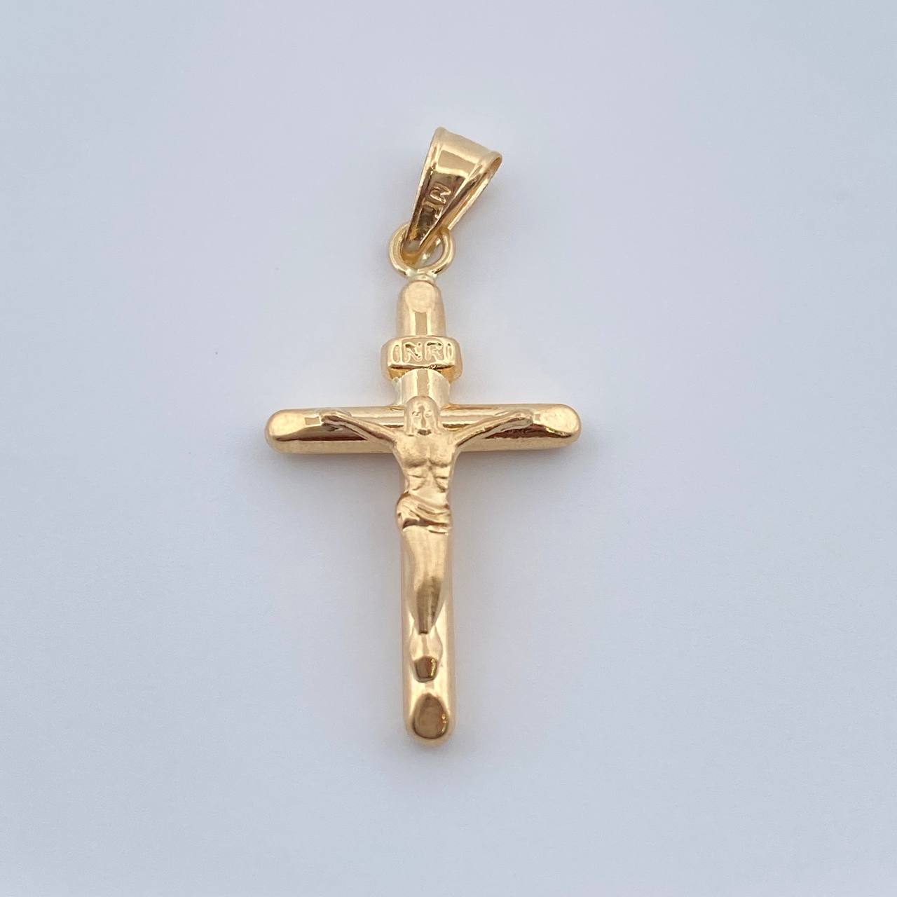 Pendant Cross Christ 0.7gr / 18K Gold