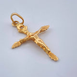 Dije Cruz Cristo 1.3gr / Oro Amarillo 18K &