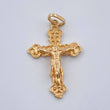 Pendant Cross Christ 1.65gr / 1in / 18K Gold +&