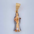 Dije Santa Muerte 2.45gr / 1 1/4 in / Tres Oros 18K &