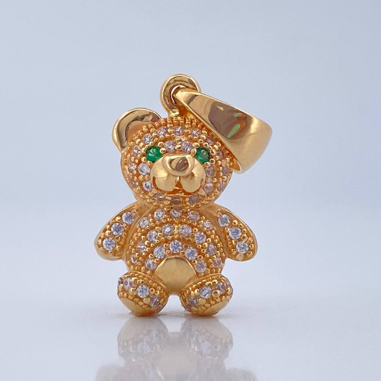 Dije Oso 3.55gr / 1 in / Oro Amarillo 18K &