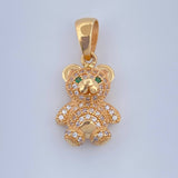 Dije Oso 3.55gr / 1 in / Oro Amarillo 18K &