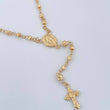 Rosario Virgen Milagrosa 5.75gr / 18 1/2 in / 3mm-2mm Oro Amarillo 18K &