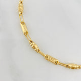 Pulso Rustico Tribal 4.05 g / 8 1/4 in / 3.4 mm Oro Amarillo 18K