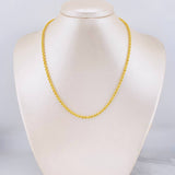 Cadena Lazo 3.6g / 16 in / 2.7mm Oro Amarillo 18K