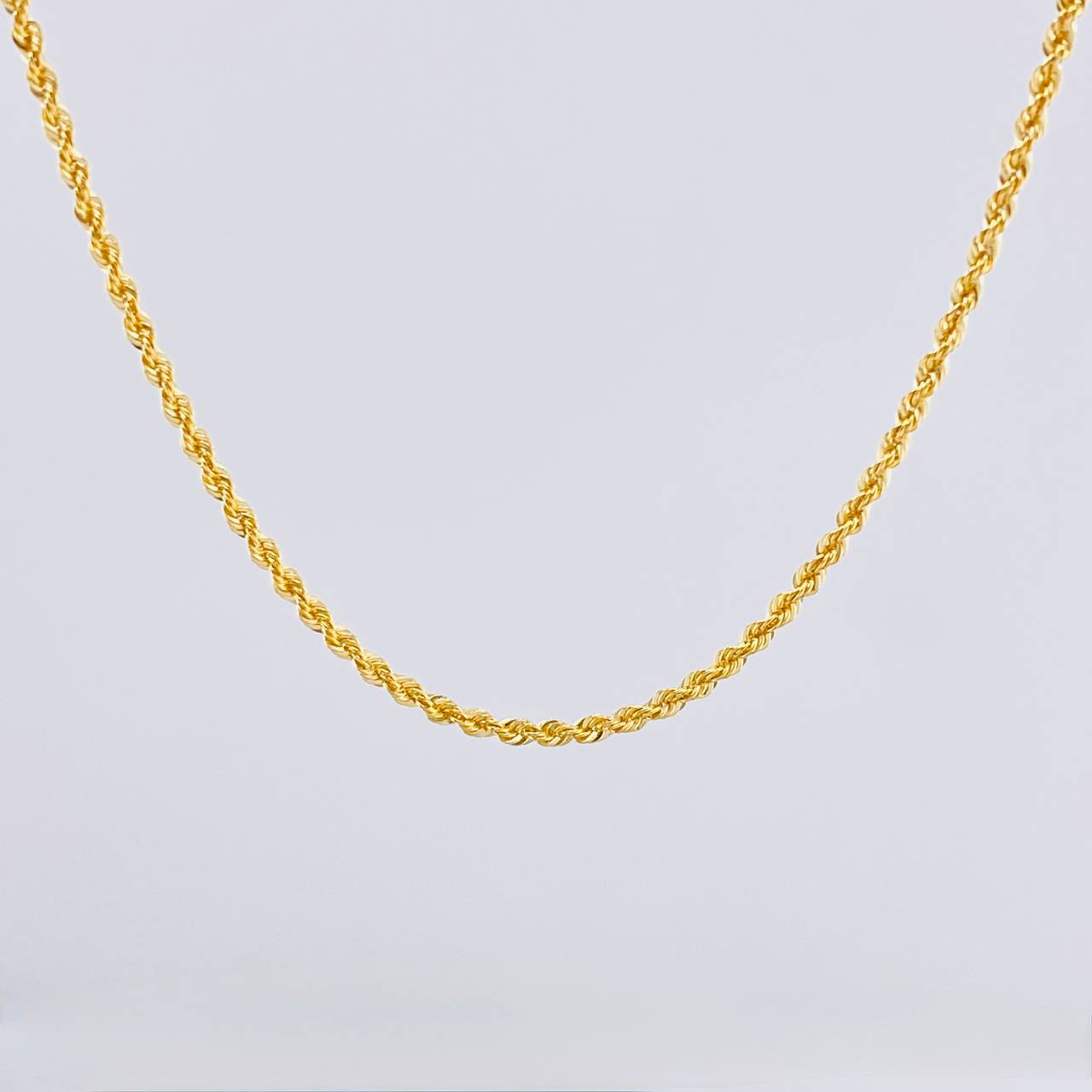 Cadena Lazo 2.15g / 24 in / 1.7mm Oro Amarillo 18K