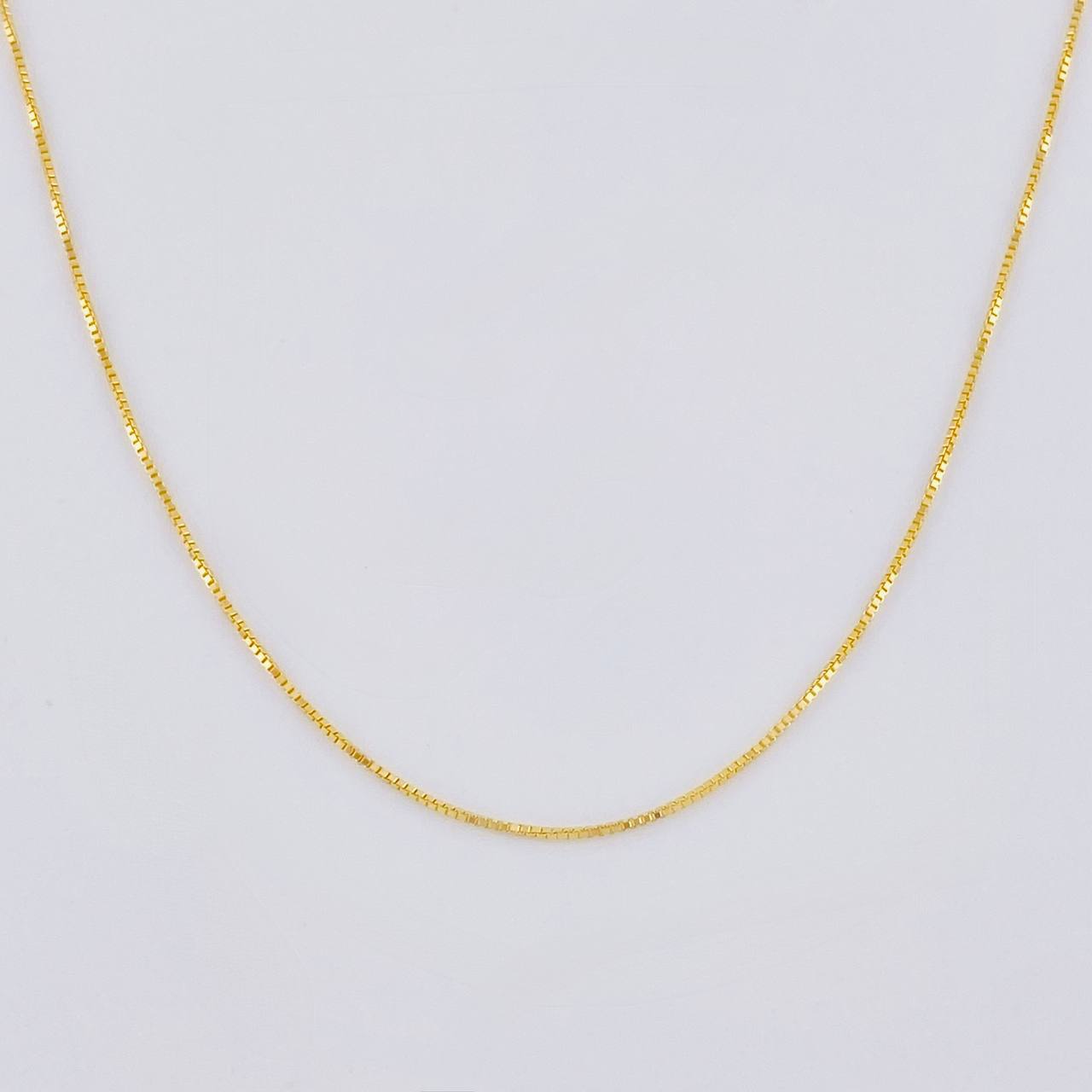 Cadena Veneciana 1.65g / 18 in / 0.65mm Oro Amarillo 18K