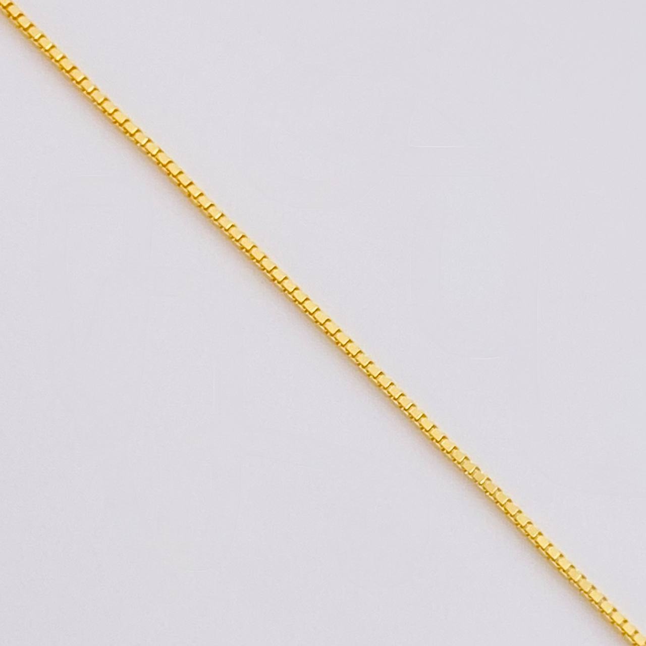 Cadena Veneciana 1.6g / 18 in / 0.65mm Oro Amarillo 18K