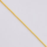 Cadena Veneciana 1.6g / 18 in / 0.65mm Oro Amarillo 18K