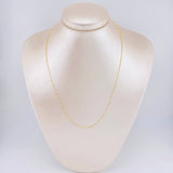 Cadena Veneciana 1g / 20 in / 0.55mm Oro Amarillo 18K