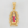Pendant Virgin of Guadalupe 3.25 g / 1 1/4 in 18K Yellow Gold