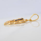 Pendant Virgin of Guadalupe 3.25 g / 1 1/4 in 18K Yellow Gold