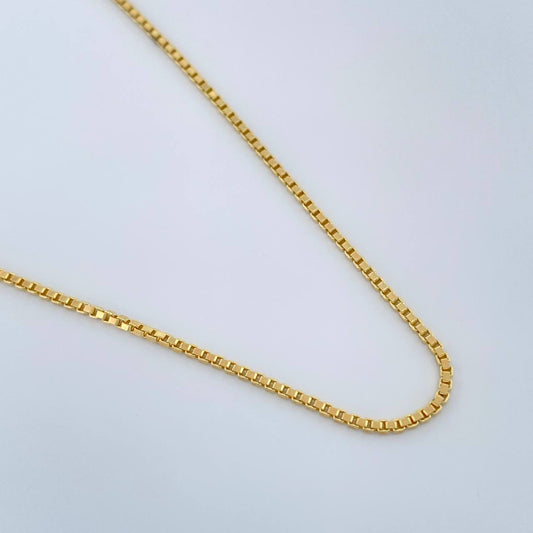 Venetian Chain 5.7gr / 23 3/4 in / 1.05mm Yellow Gold +3 18K $
