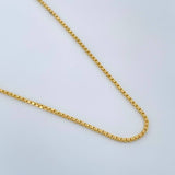 Cadena Veneciana 5.7gr / 23 3/4 in / 1.05mm Oro Amarillo +3 18K $