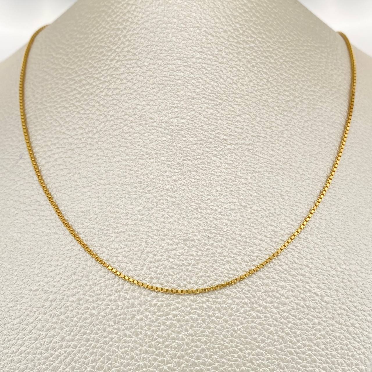 Cadena Veneciana 5.7gr / 23 3/4 in / 1.05mm Oro Amarillo +3 18K $