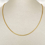 Cadena Veneciana 5.7gr / 23 3/4 in / 1.05mm Oro Amarillo +3 18K $