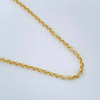 Cadena Roll-On 2.65gr / 23 3/4 in / 1.5mm Oro Amarillo +3 18K $