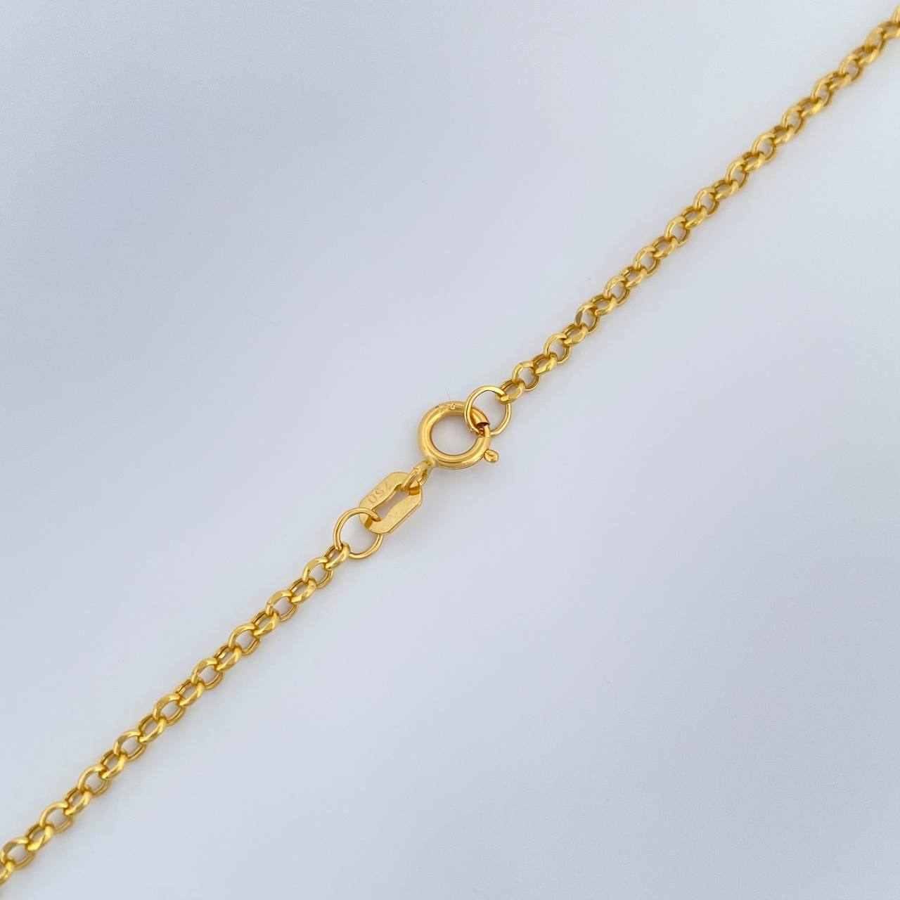 Cadena Roll-On 2.65gr / 23 3/4 in / 1.5mm Oro Amarillo +3 18K $