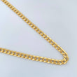 Cuban Links 7.35gr / 24 in / 3.85mm Yellow Gold +1 18K $