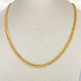 Cuban Links 7.35gr / 24 in / 3.85mm Yellow Gold +1 18K $