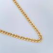 Cadena Cubana 4.8gr / 23 3/4 in / 3mm Oro Amarillo +1 18K $