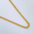 Cadena China 6.85gr / 23 3/4 in / 2.14mm Oro Amarillo +1 18K $