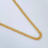 Cadena China 6.85gr / 23 3/4 in / 2.14mm Oro Amarillo +1 18K $