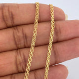 Cadena China 6.85gr / 23 3/4 in / 2.14mm Oro Amarillo +1 18K $