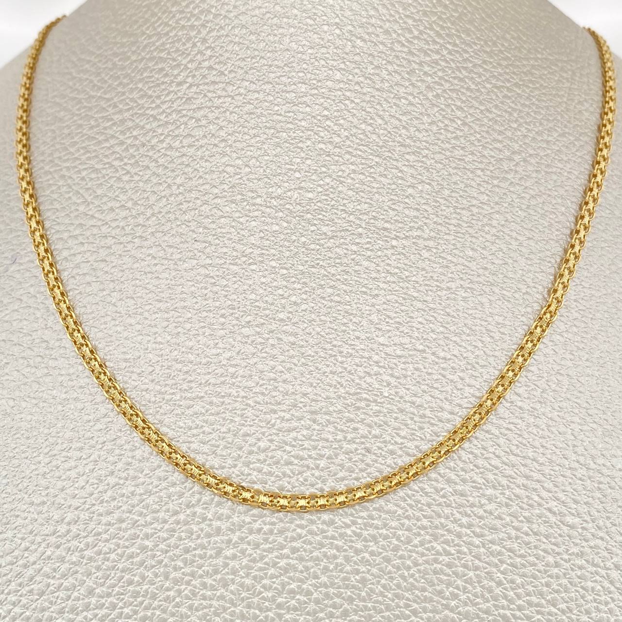 Bismark Chain 8.2gr / 23 3/4 in / 2.44mm Yellow Gold +1 18K $