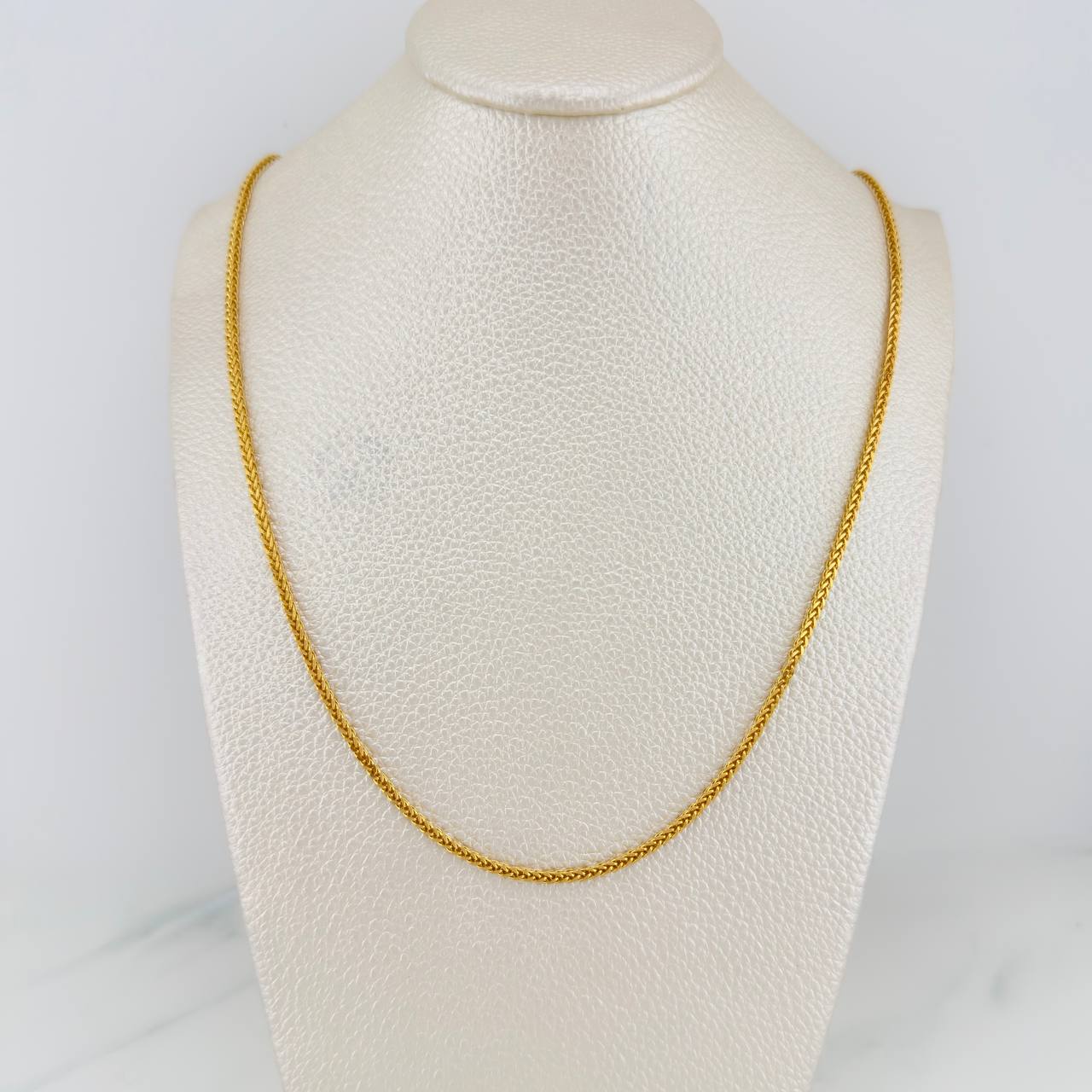 Franco Chain 5.15 g / 23 3/4 in / 1.68 mm 18K Yellow Gold