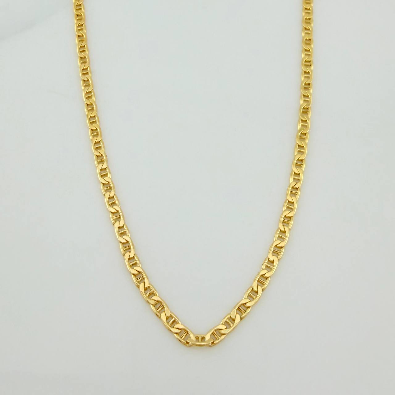 Flat Mariner Chain 2.25 g / 23 3/4 in / 1.8 mm 18K Yellow Gold